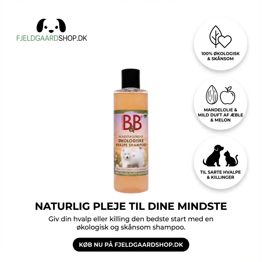 B&B Økologisk Puppy Shampoo by B&B