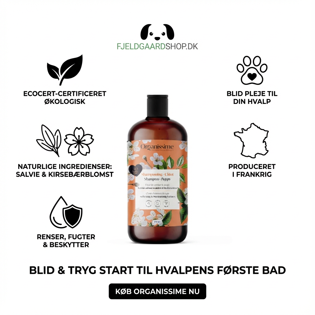 Organissime Økologisk Hvalpeshampoo 250 ml.