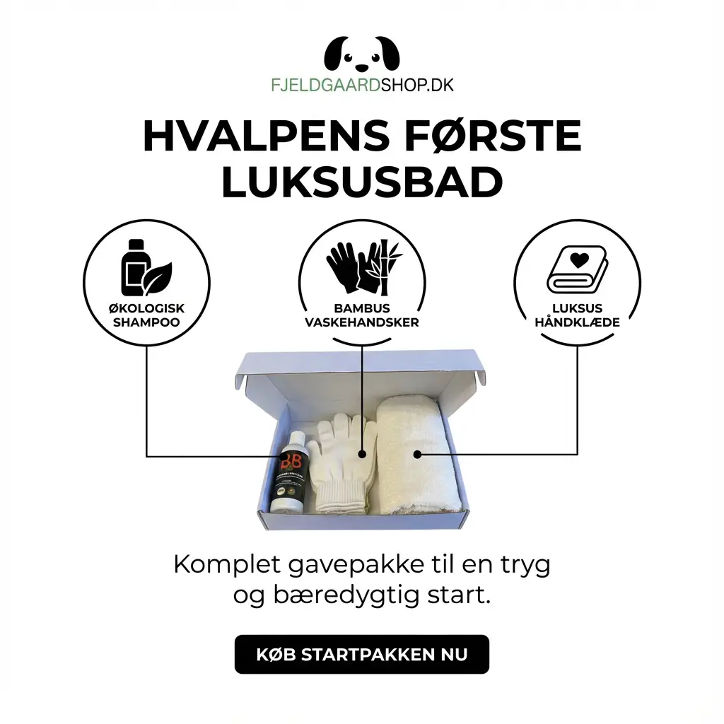 B&B Hvalpens første bad by B&B