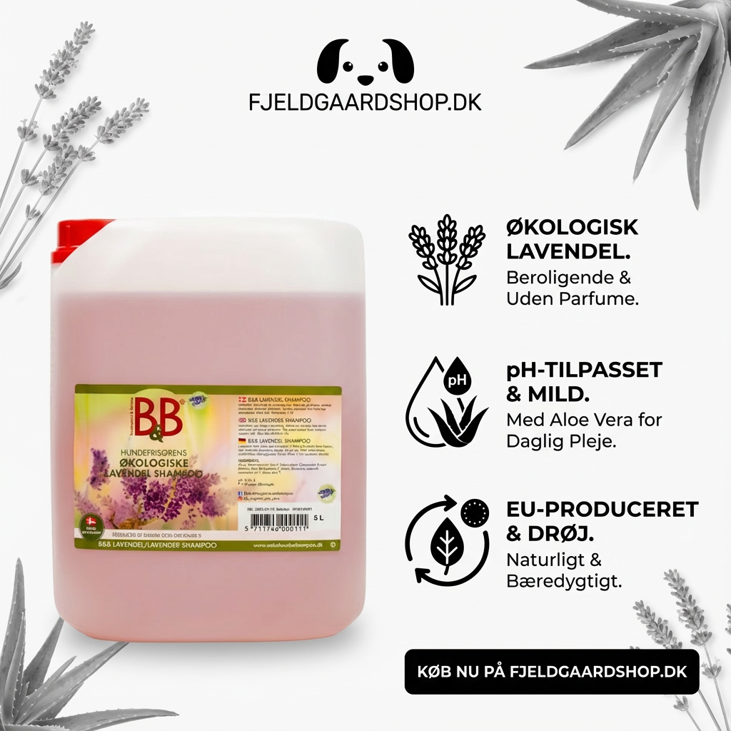 B&B Økologisk Lavendel Shampoo by B&B