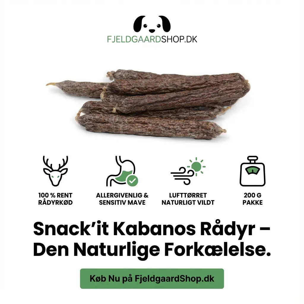 Snack'it Kabanos Rådyr 200 gr. by Snack'it