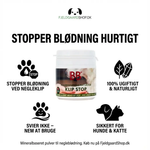 B&B Mineralbaseret Negle Klip Stop 20 gr. by B&B