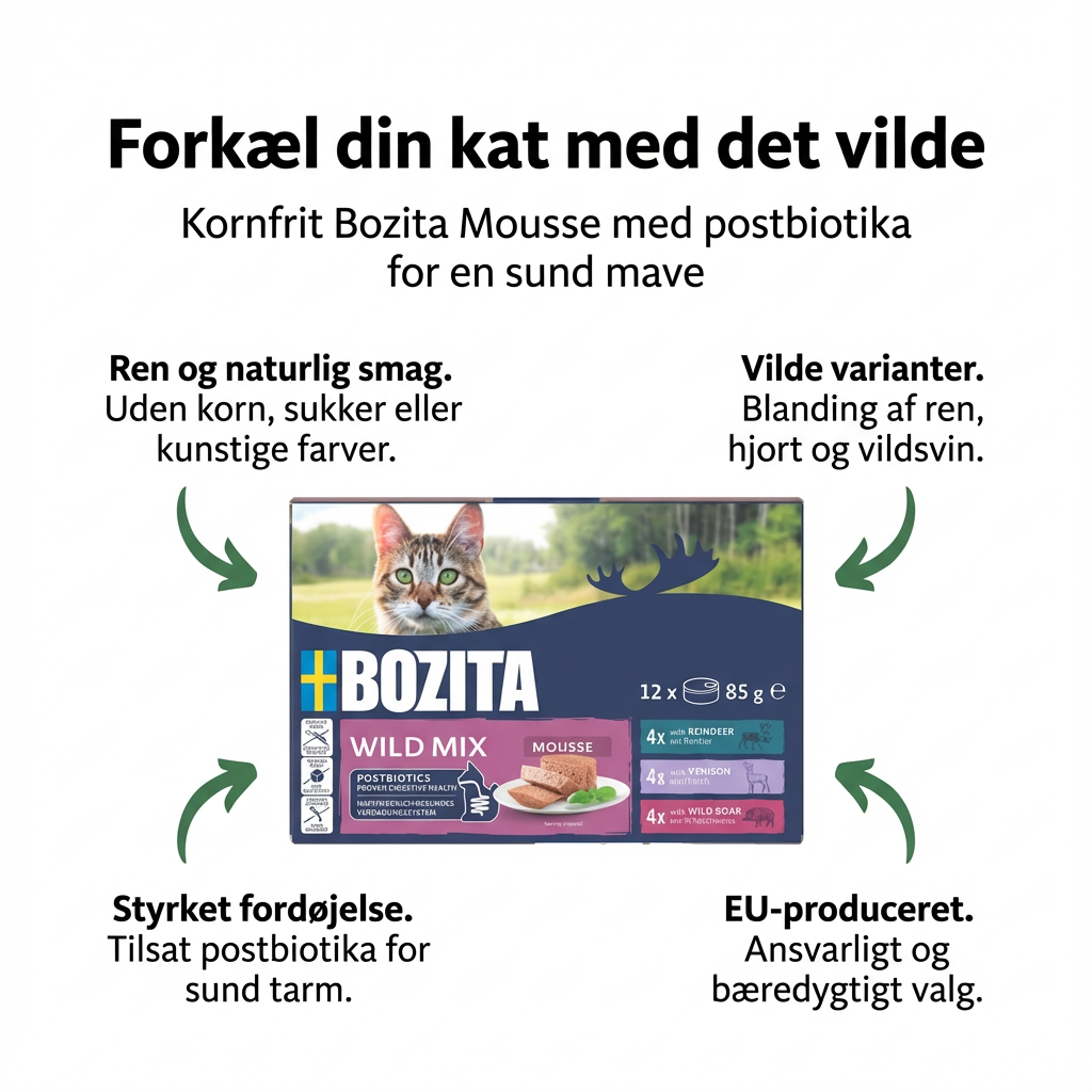Bozita Mousse Mixed Wild 12x85 gr.