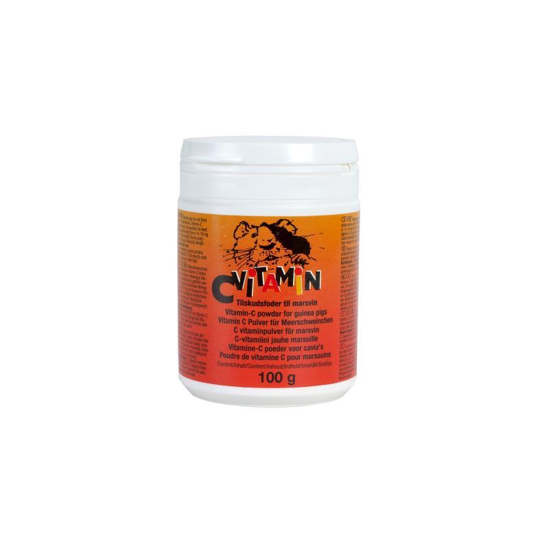 Diafarm C-vitamin pulver til marsvin - 100 gram.