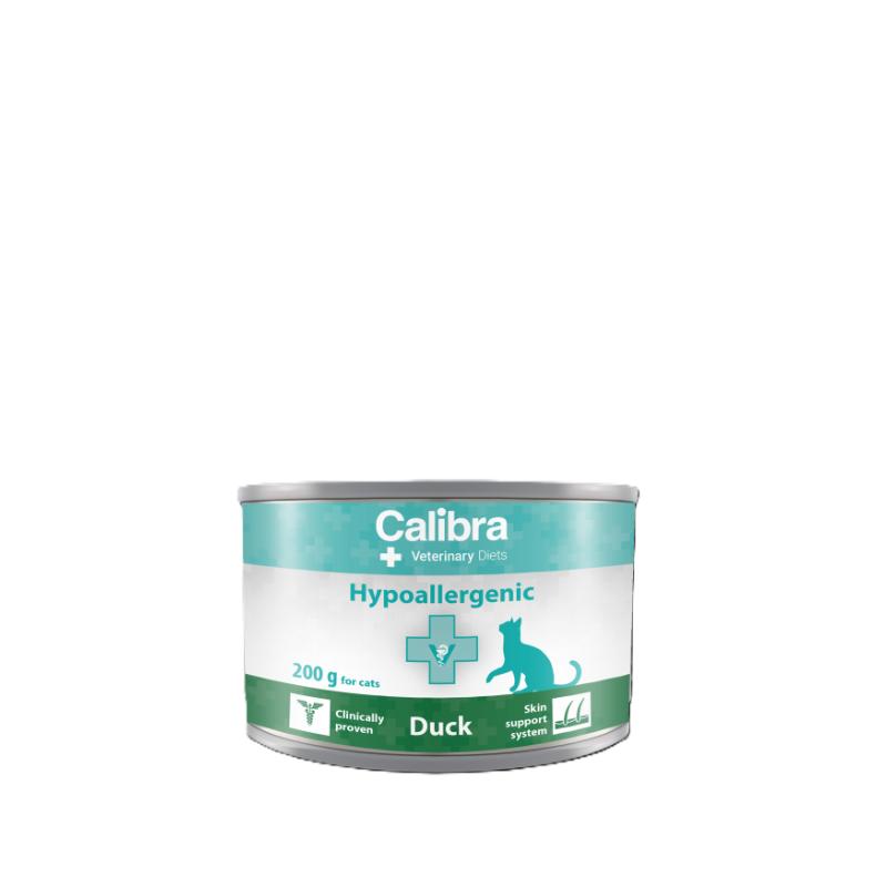 Calibra VD Cat can Hypoallergenic Duck 200 gr.