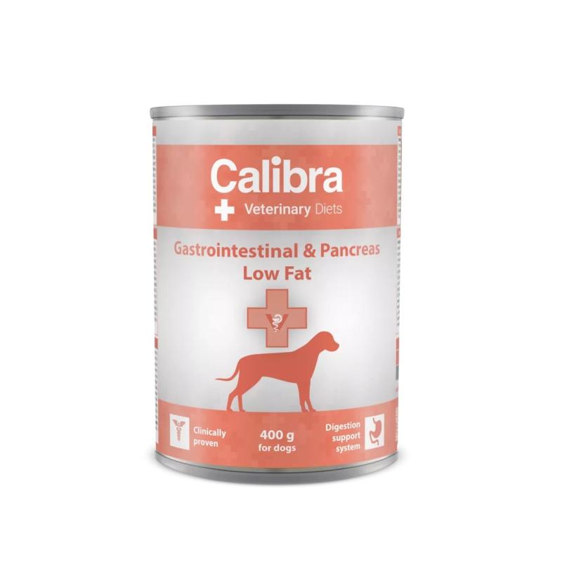Calibra VD Dog can Gastrointestinal Low Fat 400 gr.