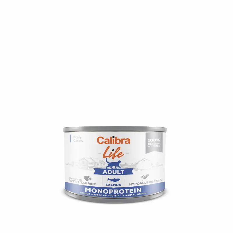 Calibra vådfoder Adult monoprotein med Laks 200 gr. Kornfri by Calibra