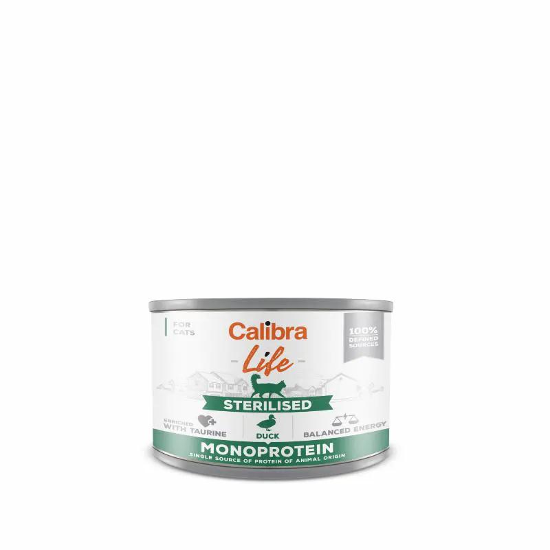 Calibra kat Vådfoder Sterilised med And 200 gr. by Calibra