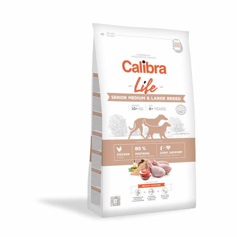 Calibra Dog Life Senior Medium&Large Chicken by Calibra