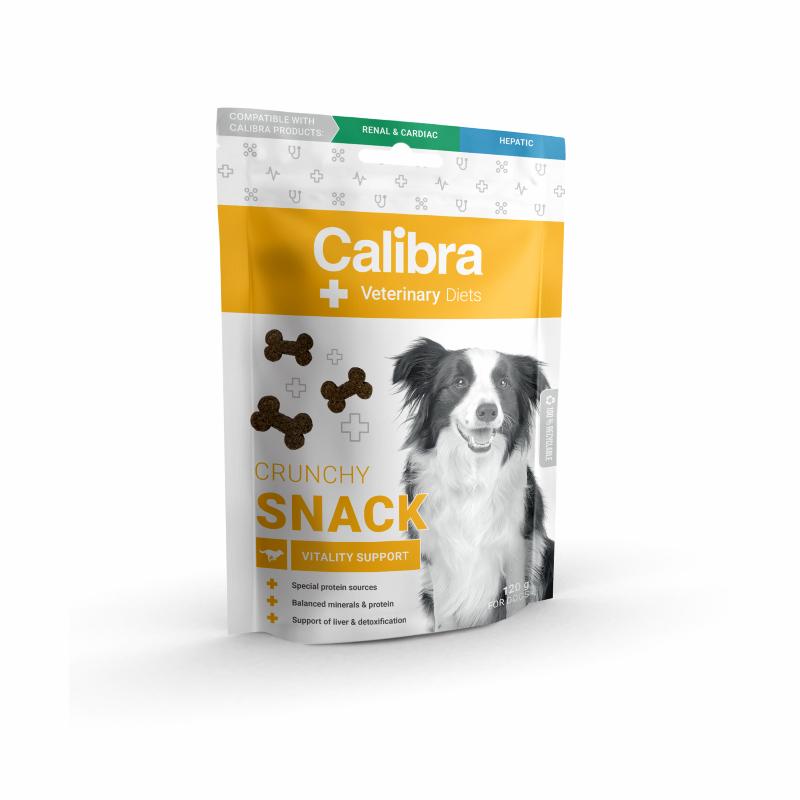 Calibra VD Dog Crunchy Snack Vitality Support 120 gr.
