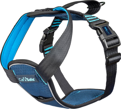 CarSafe Crash Tested Dog Harness Blue