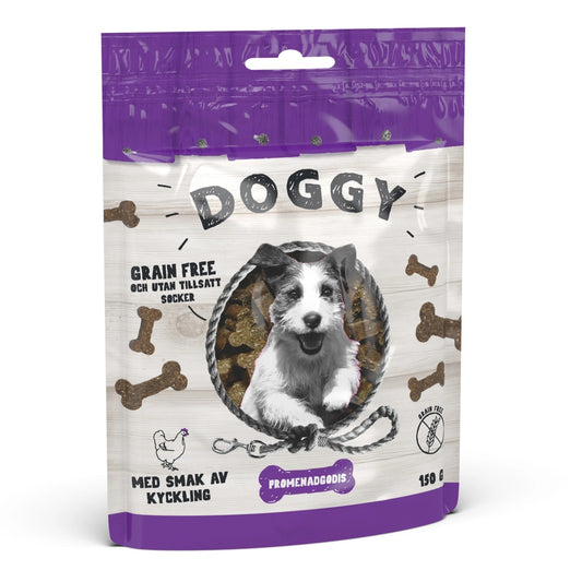 Doggy Promenadgodis grain free - 150 gr.