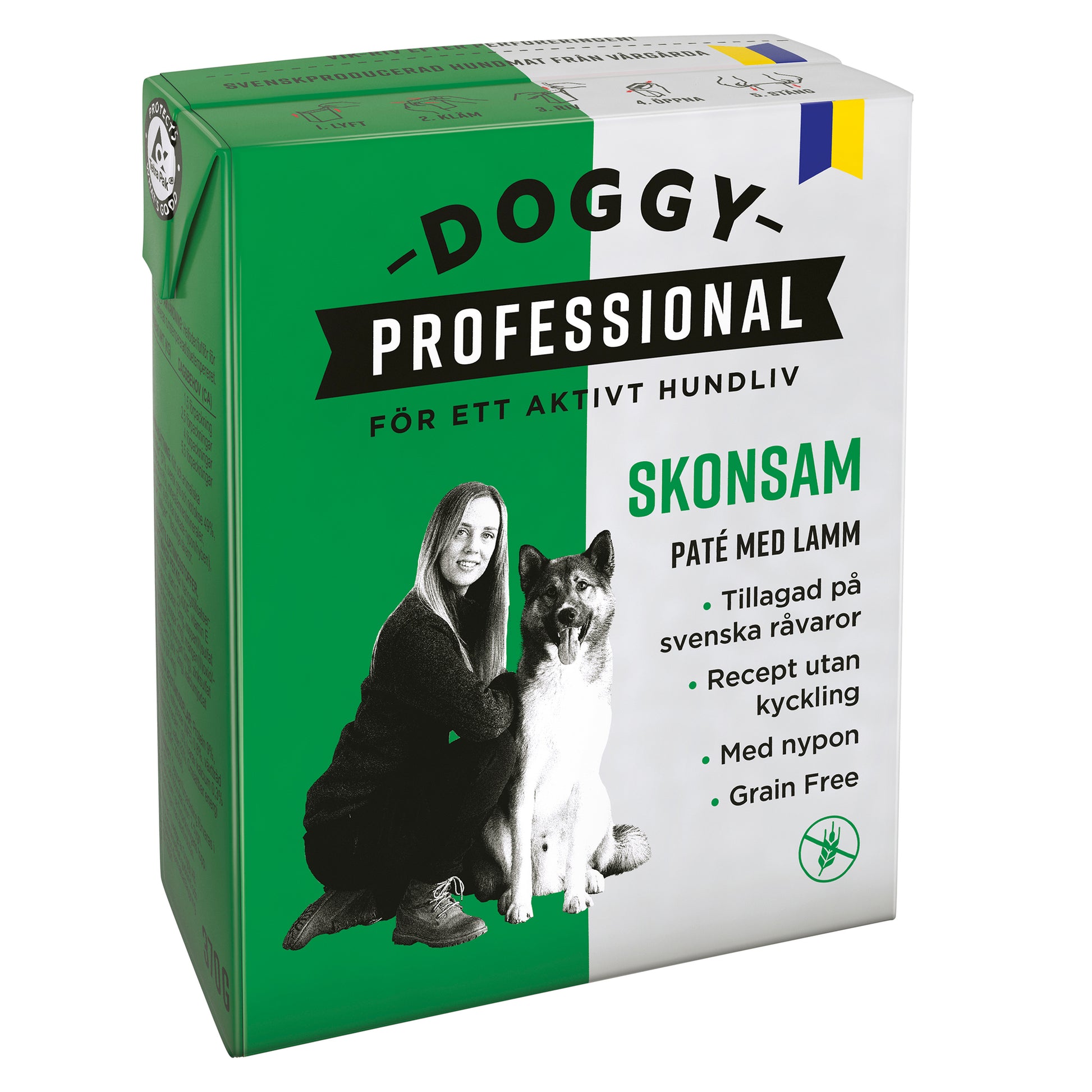 Vådfoder - Doggy med lam og ris til hvalpe 370 gr. - FjeldgaardShop.dk Vådfoder/dåsefoder til hunde Doggy