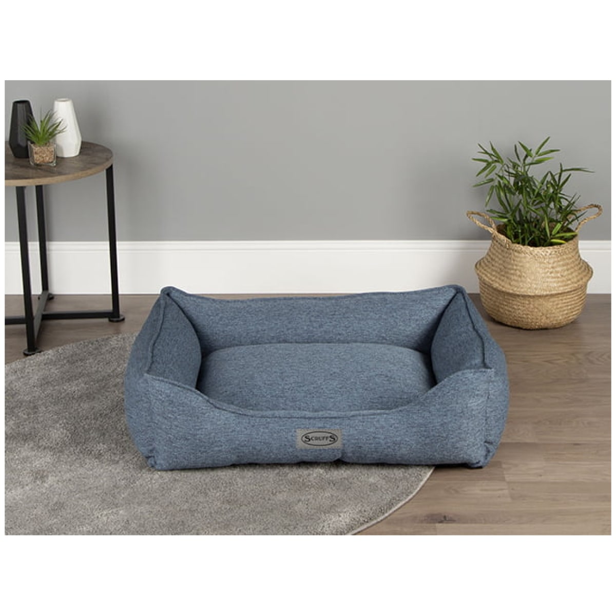 Hundeseng - Scruffs Manhattan – Denim Blå 50x40 cm. - FjeldgaardShop.dk Hundesenge Scruffs