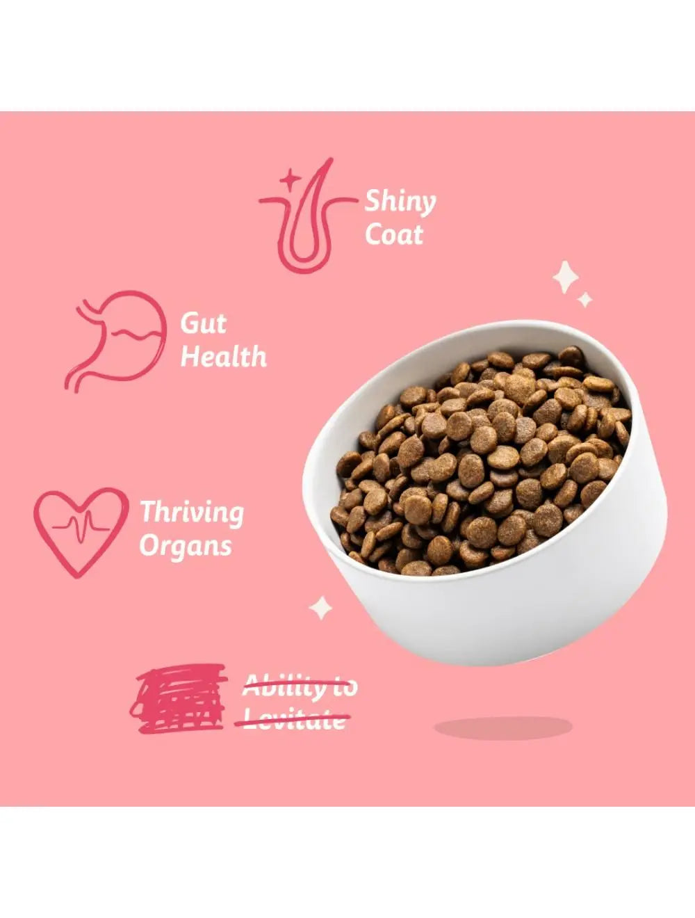 Økologisk Okse & Kylling 2,5 kg.