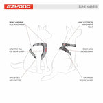 EzyDog X-Link™ Hundesele – Sort (UDGÅR) by Ezydog