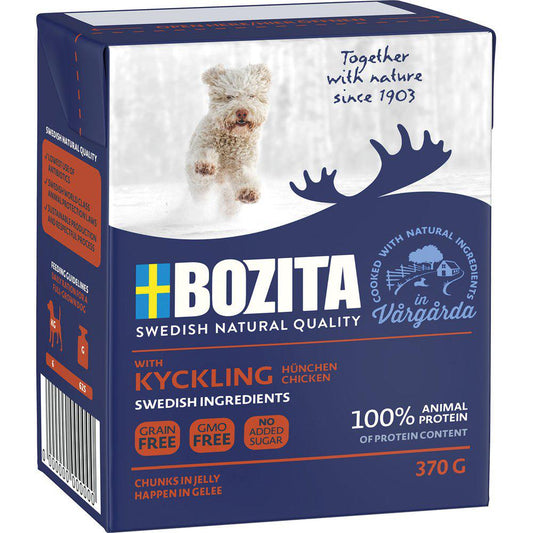 Bozita Naturals Tender Kylling 370gr (Gelé)