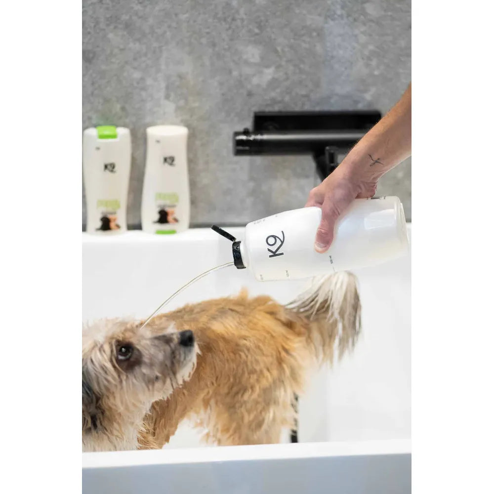 Pelspleje – K9 Blandeflaske til plejeprodukter - FjeldgaardShop.dk Pelspleje K9