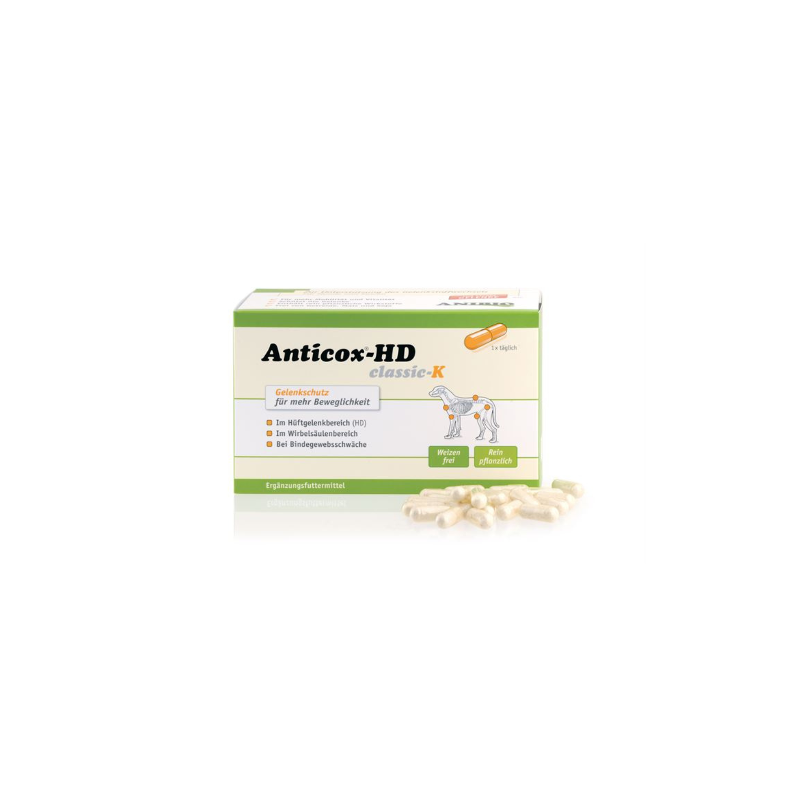ANIBIO Anticox HD, kapsler 140 stk.