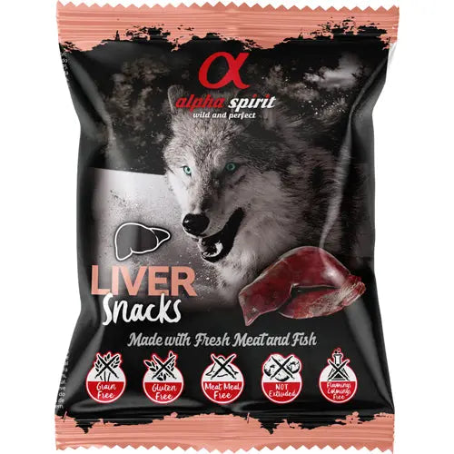 Alpha Spirit Lever Snack - 50 g. Alpha Spirit