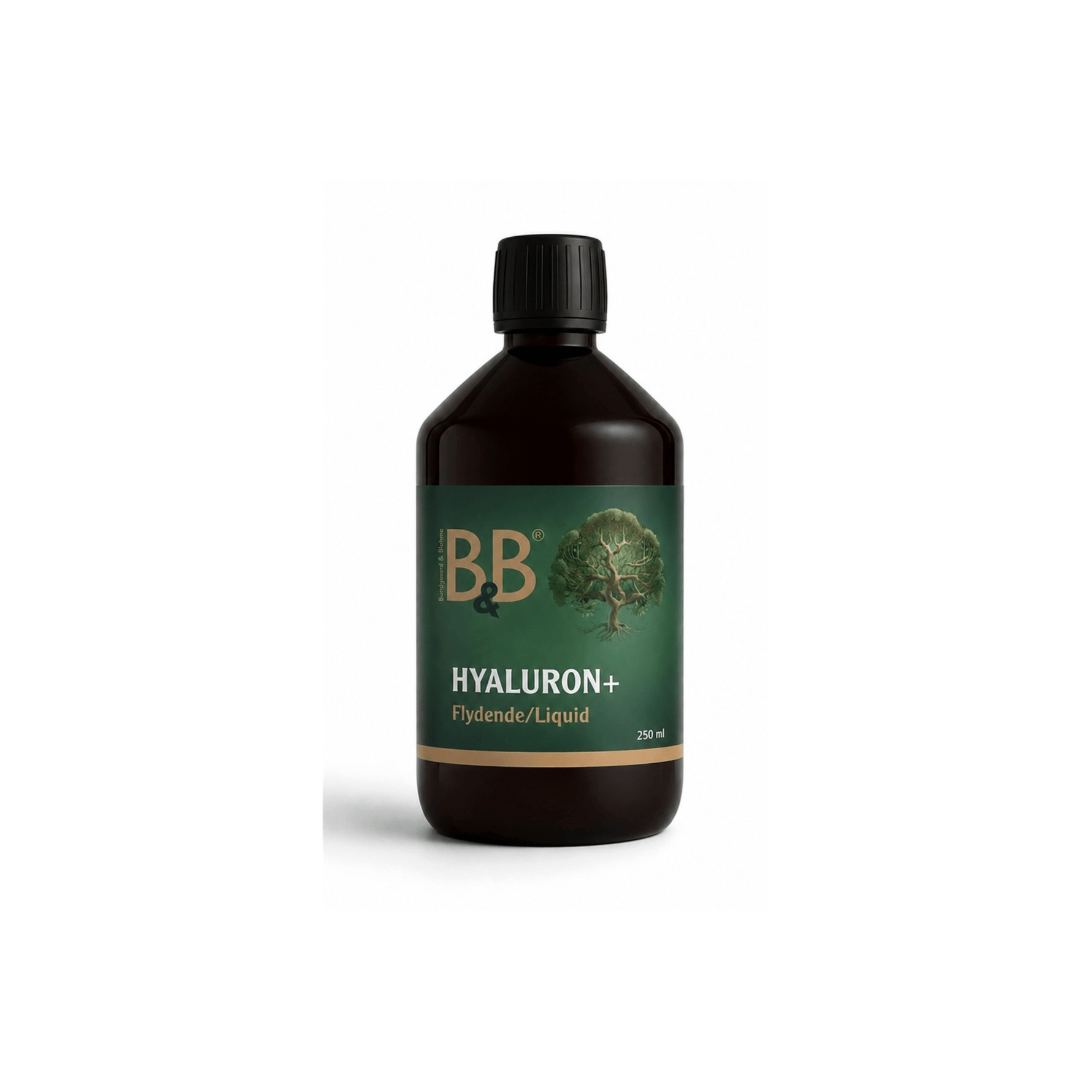 B&B Hyaluron+ flydende fodertilskud til hund med hyaluronsyre MSM og vitamin C