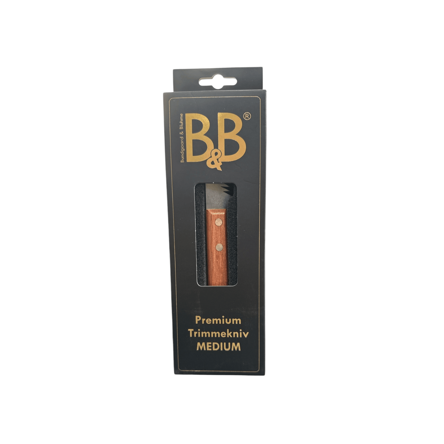 B&B Premium Trimmekniv Medium/Grov