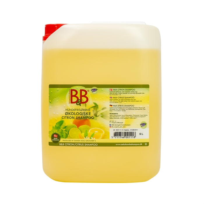 B&B Økologisk Citrus Shampoo by B&B