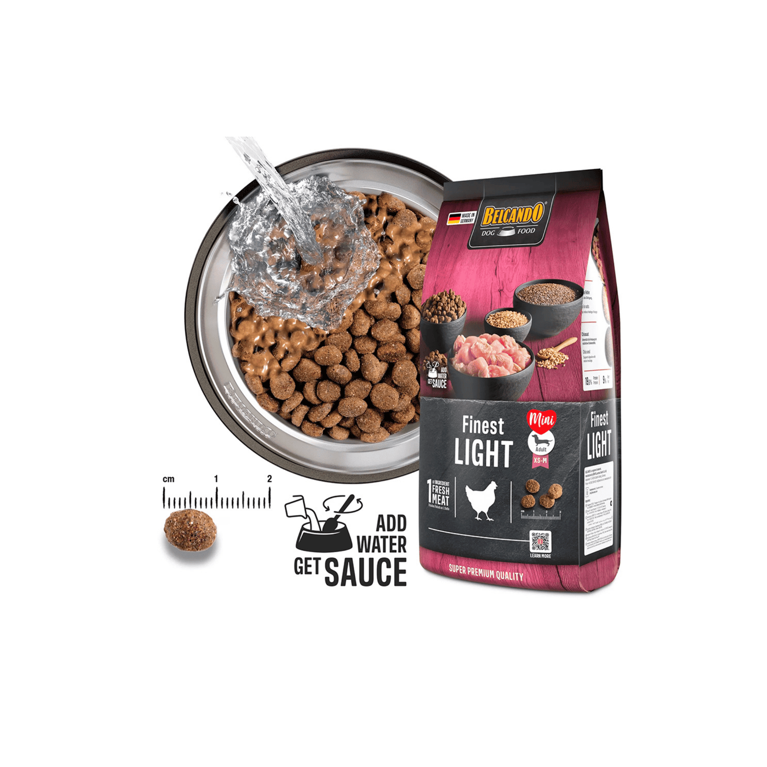 Belcando Finest Light light tørfoder til voksne og ældre hundene