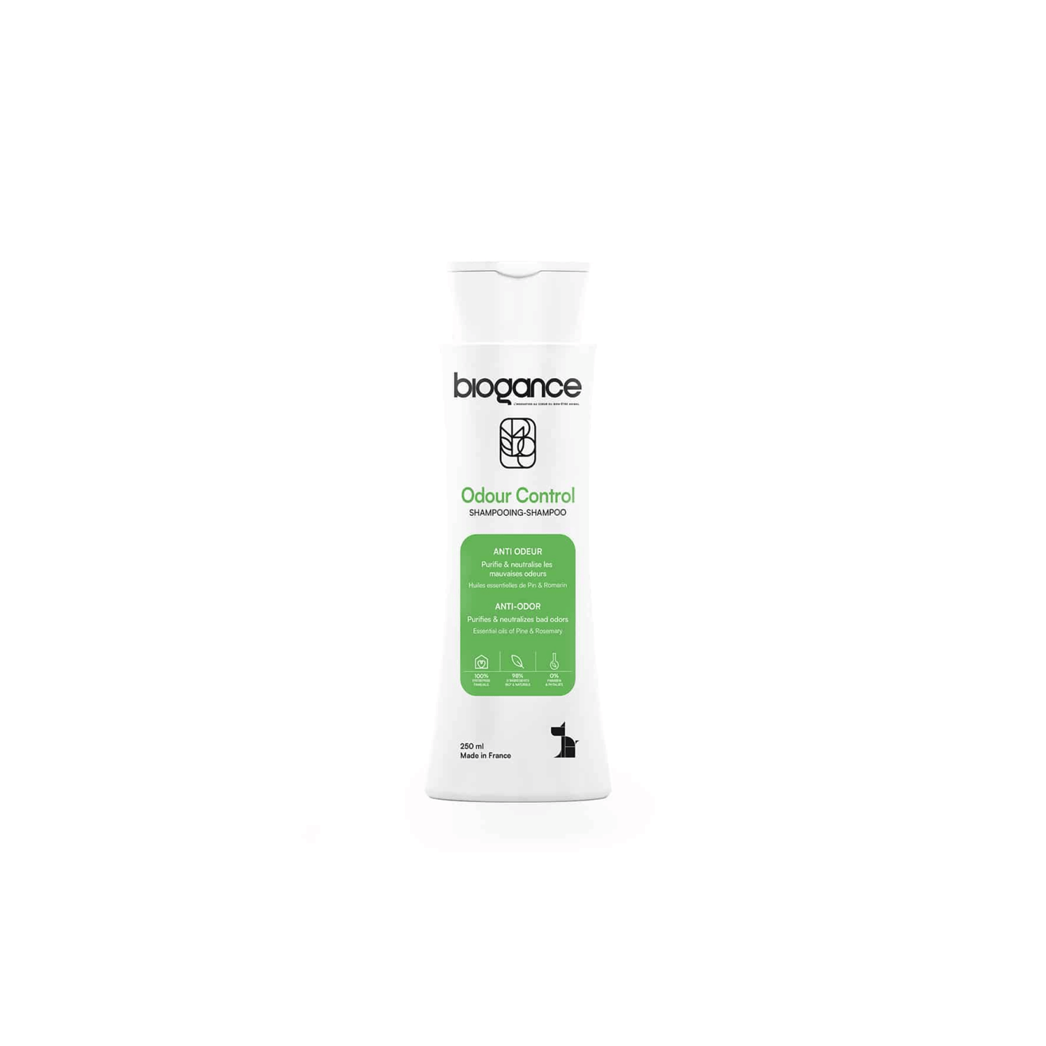 Biogance Dog Odour Control Shampoo 250 ml