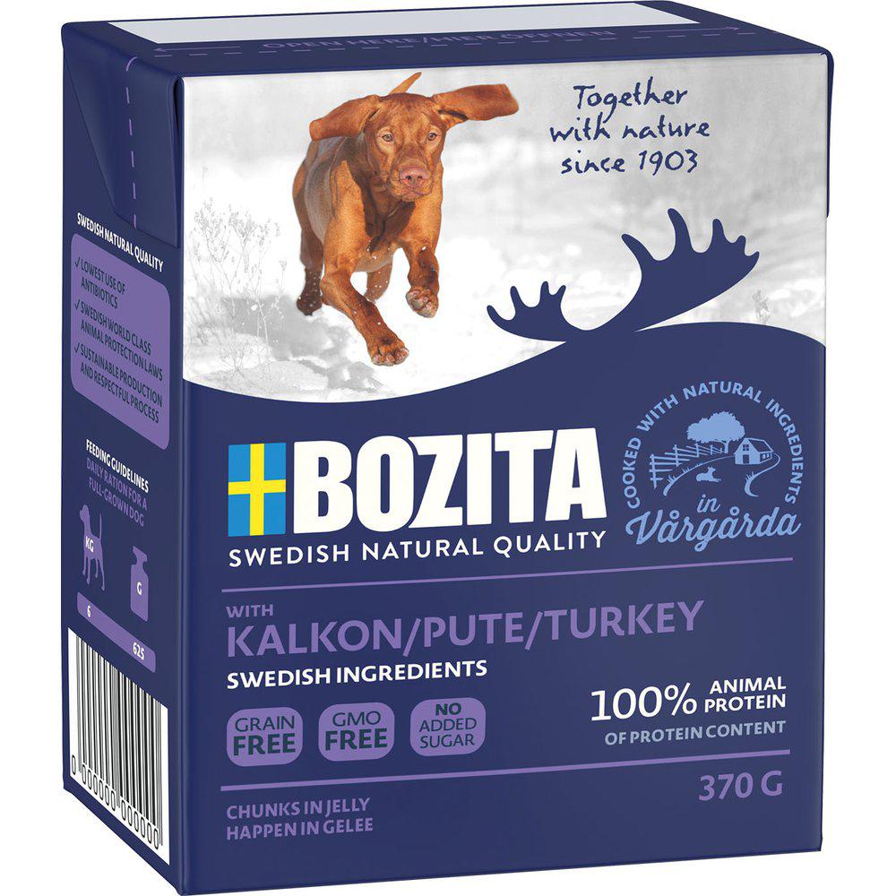 Bozita Naturals Turkey 370 gr. (Gelé)