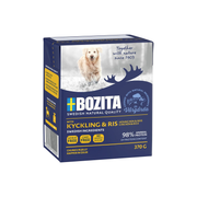 Bozita Naturals Kylling & Ris i gelé  370 gr.