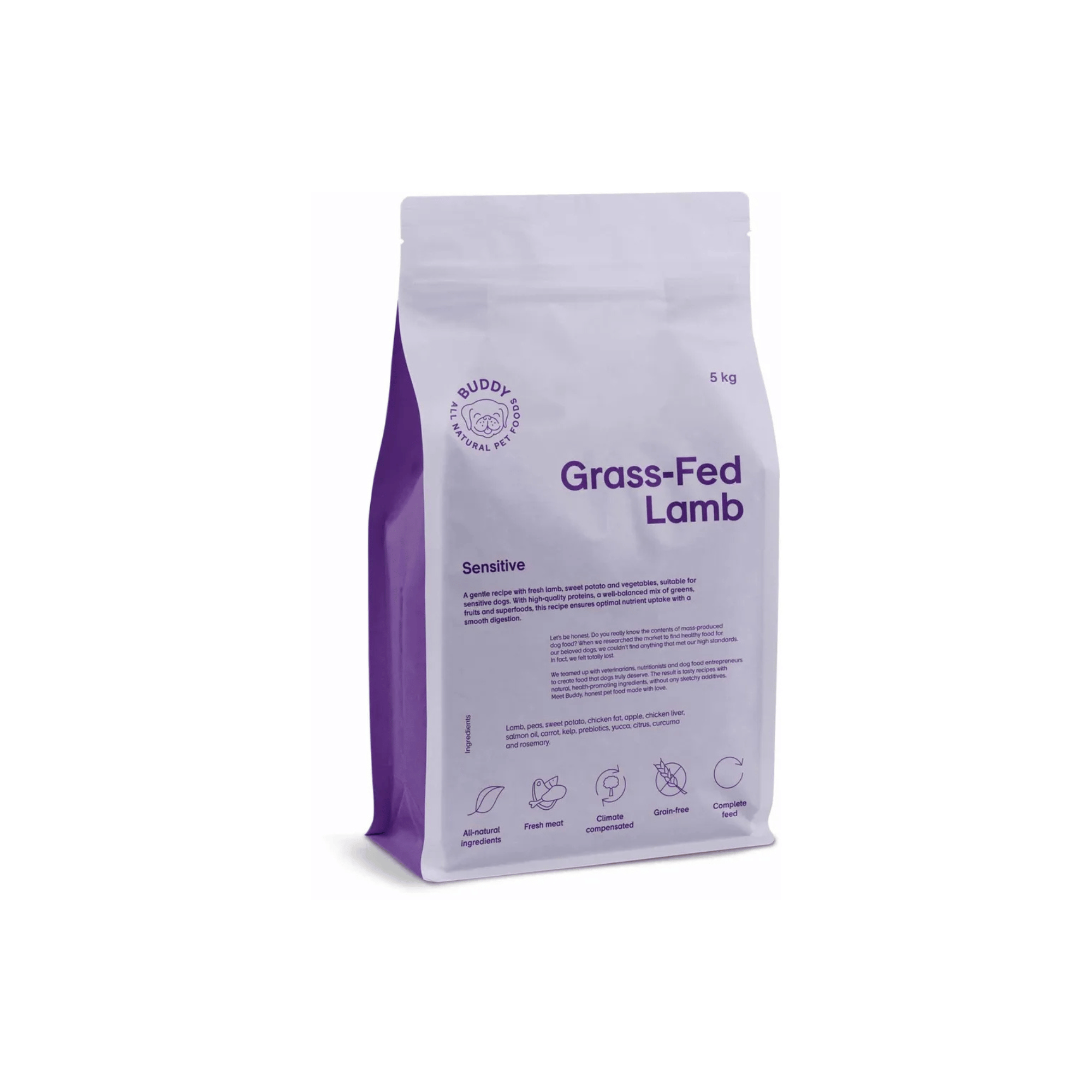 Buddy Grass-Fed Lamb 5 kg.