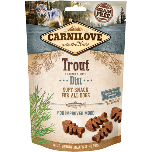 Carnilove Soft Snack Trout & Dill - 200 gr.