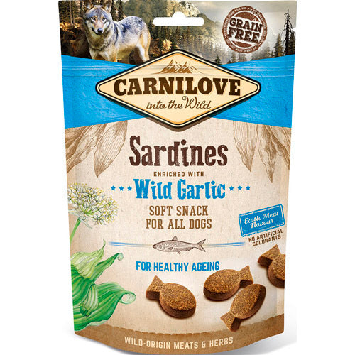 Carnilove Soft Snack Sardines & Wild garlic - 200 gr.