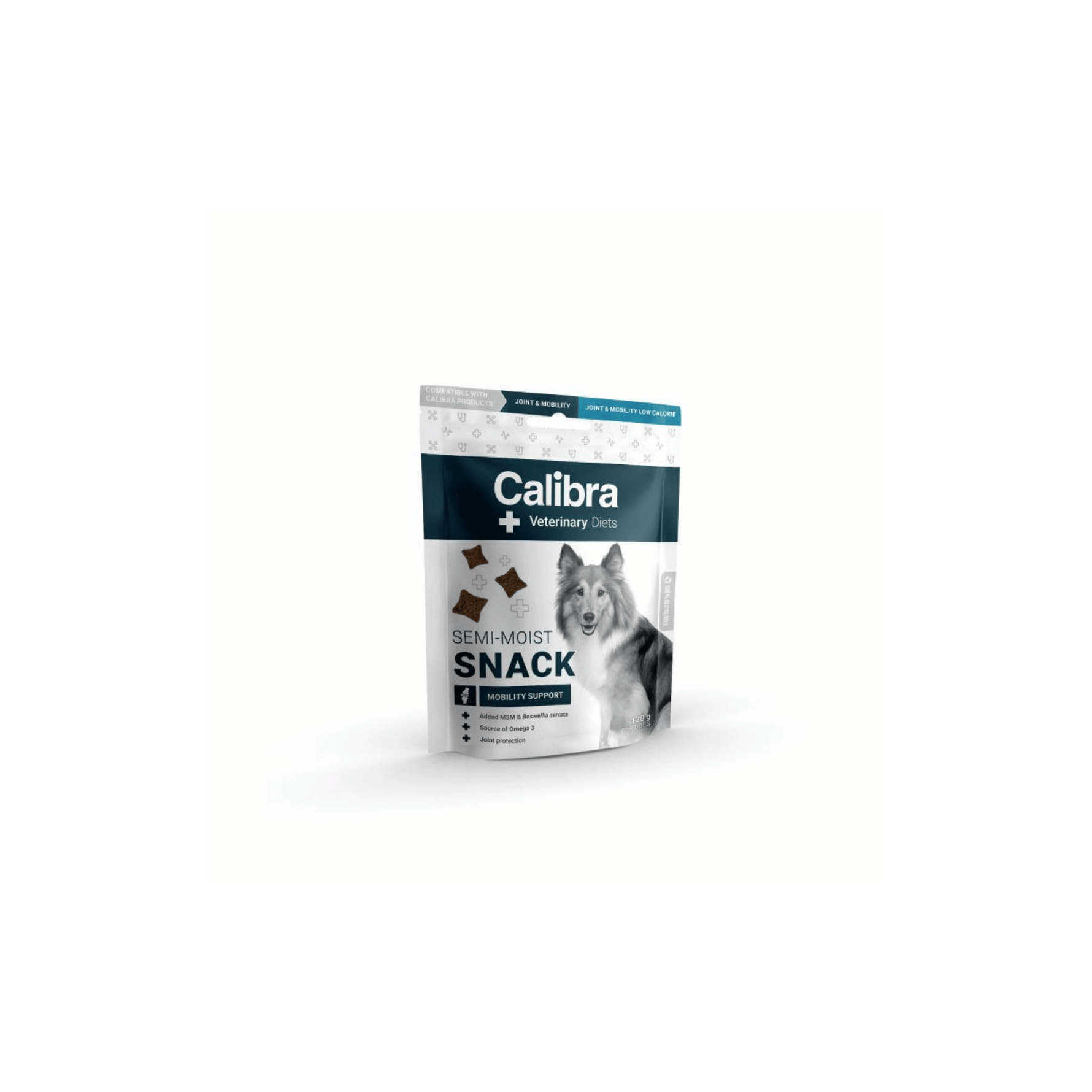 Calibra VD Dog Semi-Moist Snack Mobility Support 120 g blød hundesnack med glucosamin