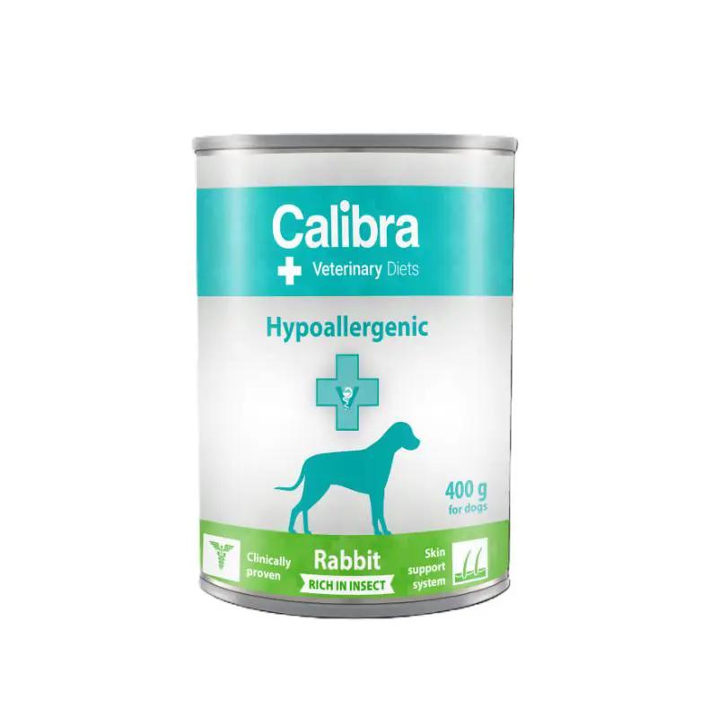 Calibra VD Dog can Hypoallergenic Rabbit&Insect 400 gr. by Calibra