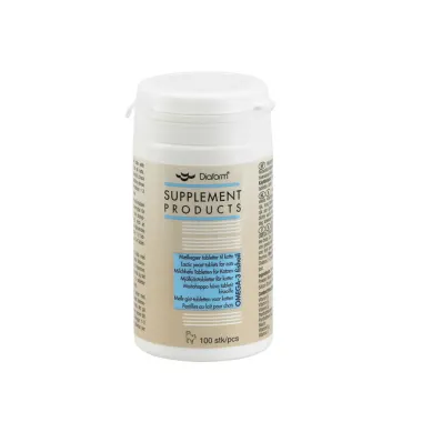 Diafarm Lactifit mælketabletter m/omega 3 fiskeolie 100 stk. by Diafarm