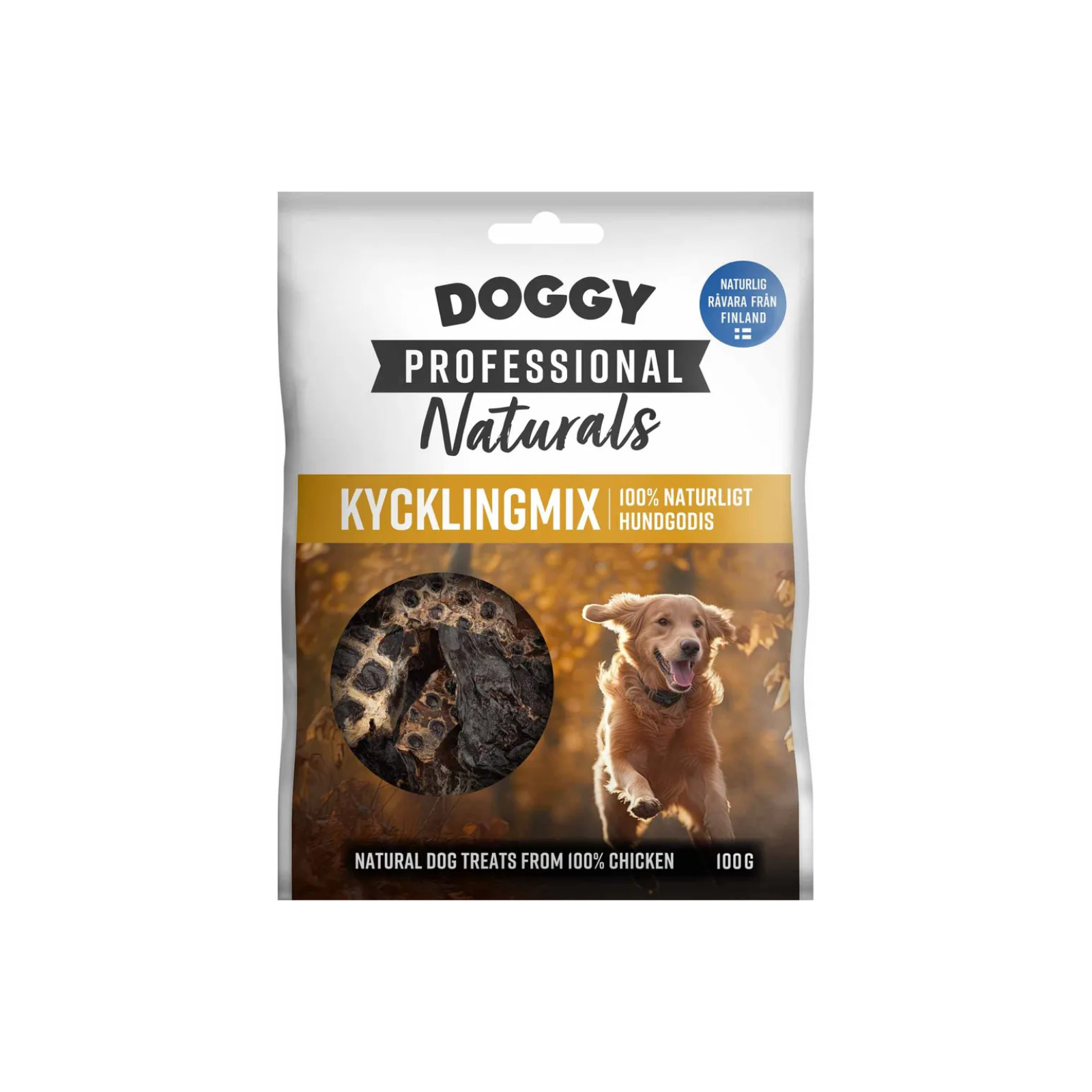 Doggy Professional Naturals Kyllingemix 100 gr. MHT:02.2026