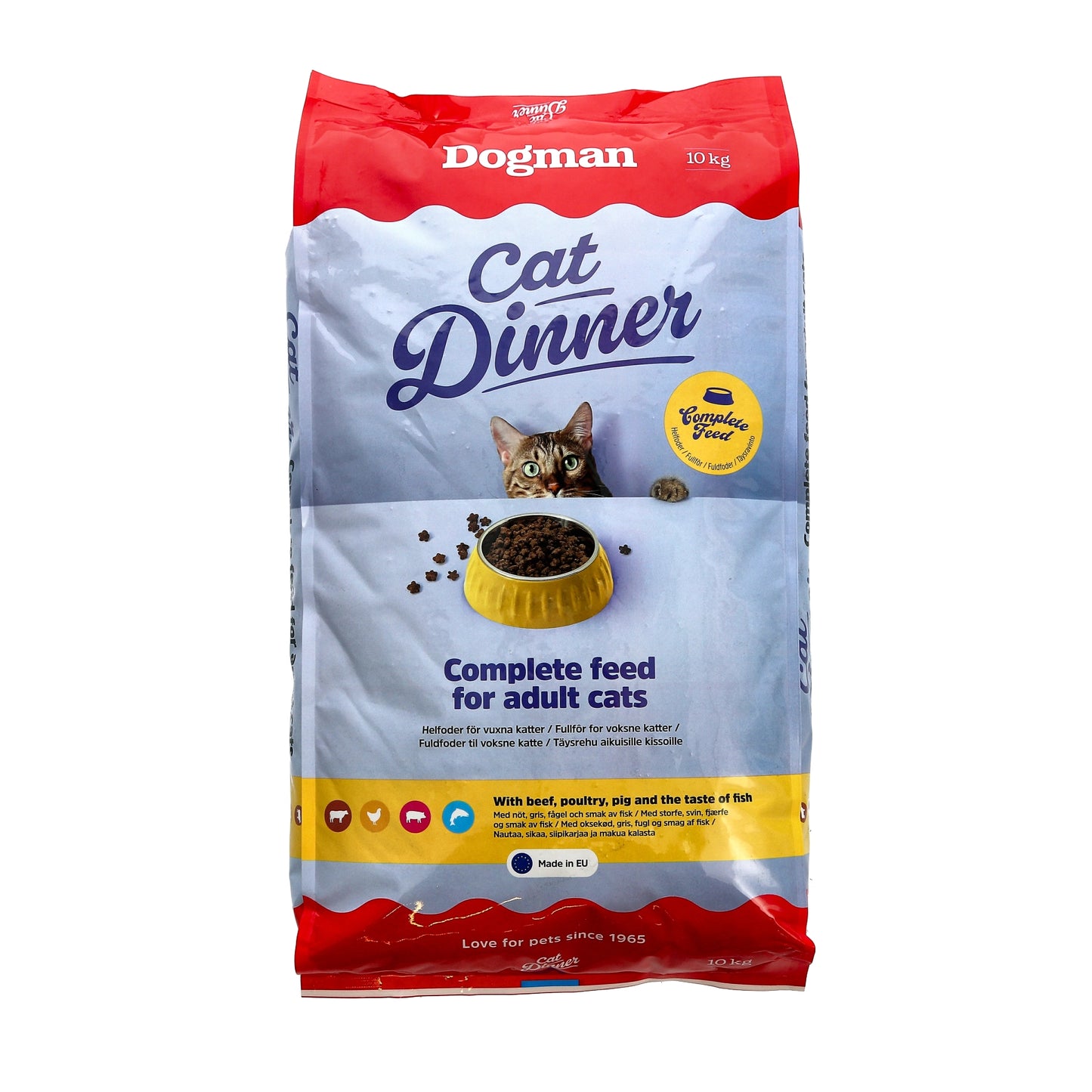 Dogman Cat Dinner 10 kg.