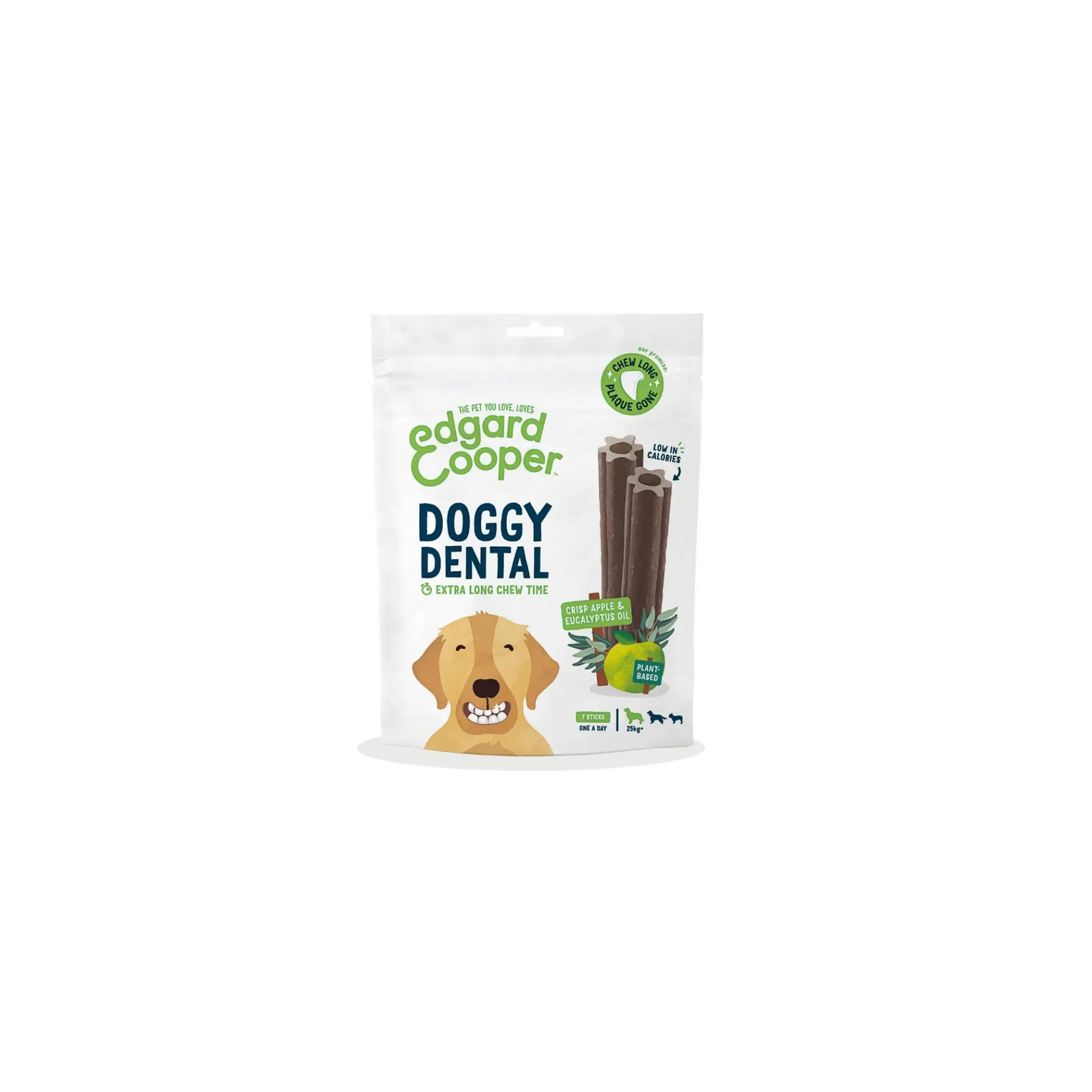 Edgard & Cooper Doggy Dental med æble og eukalyptusolie 7 stk. by Edgard & Cooper