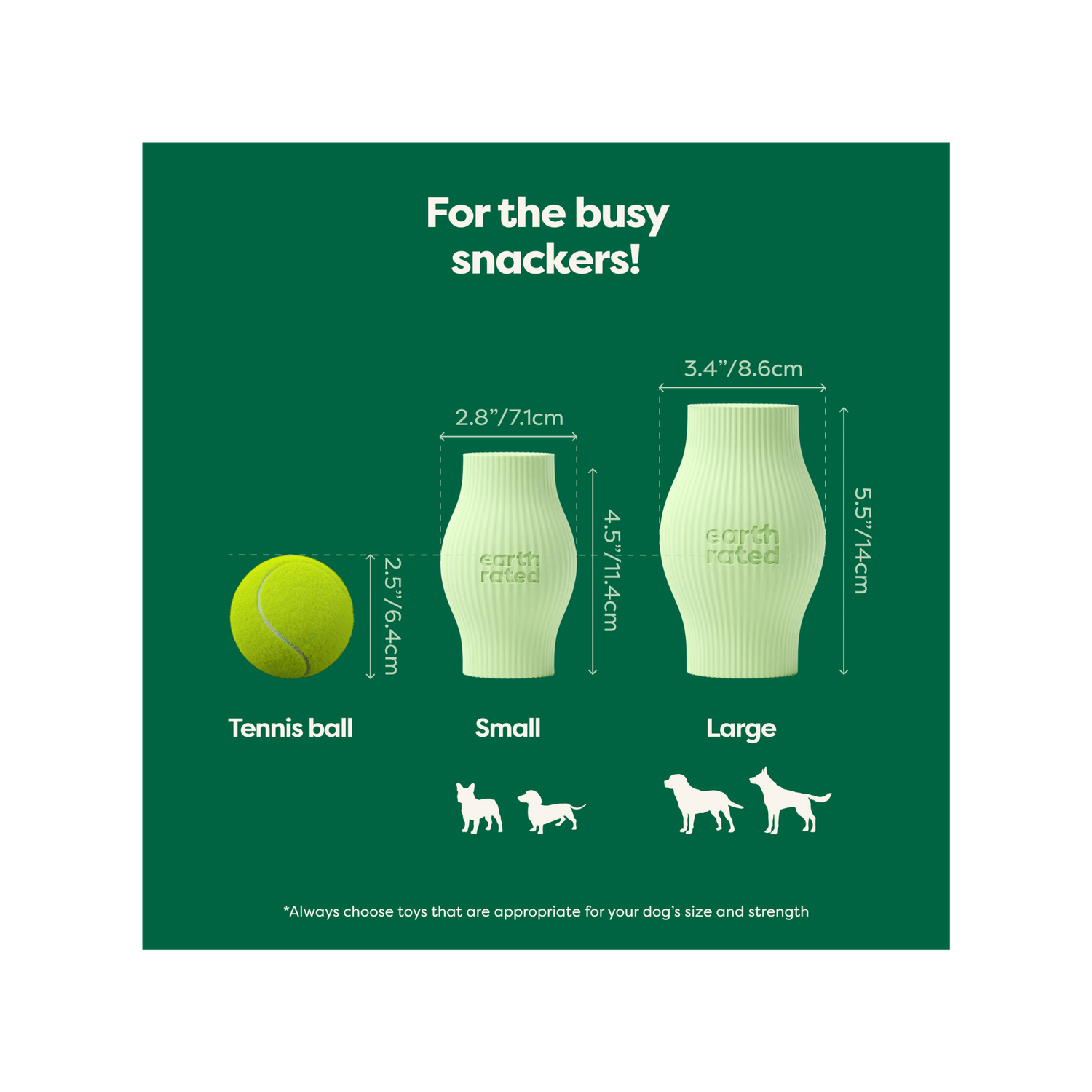Earth Rated Treat legetøj