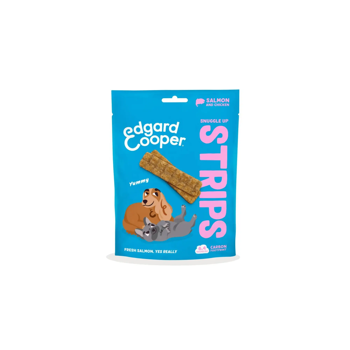Edgard & Cooper strips med laks til hunde 75 gr. by Edgard & Cooper