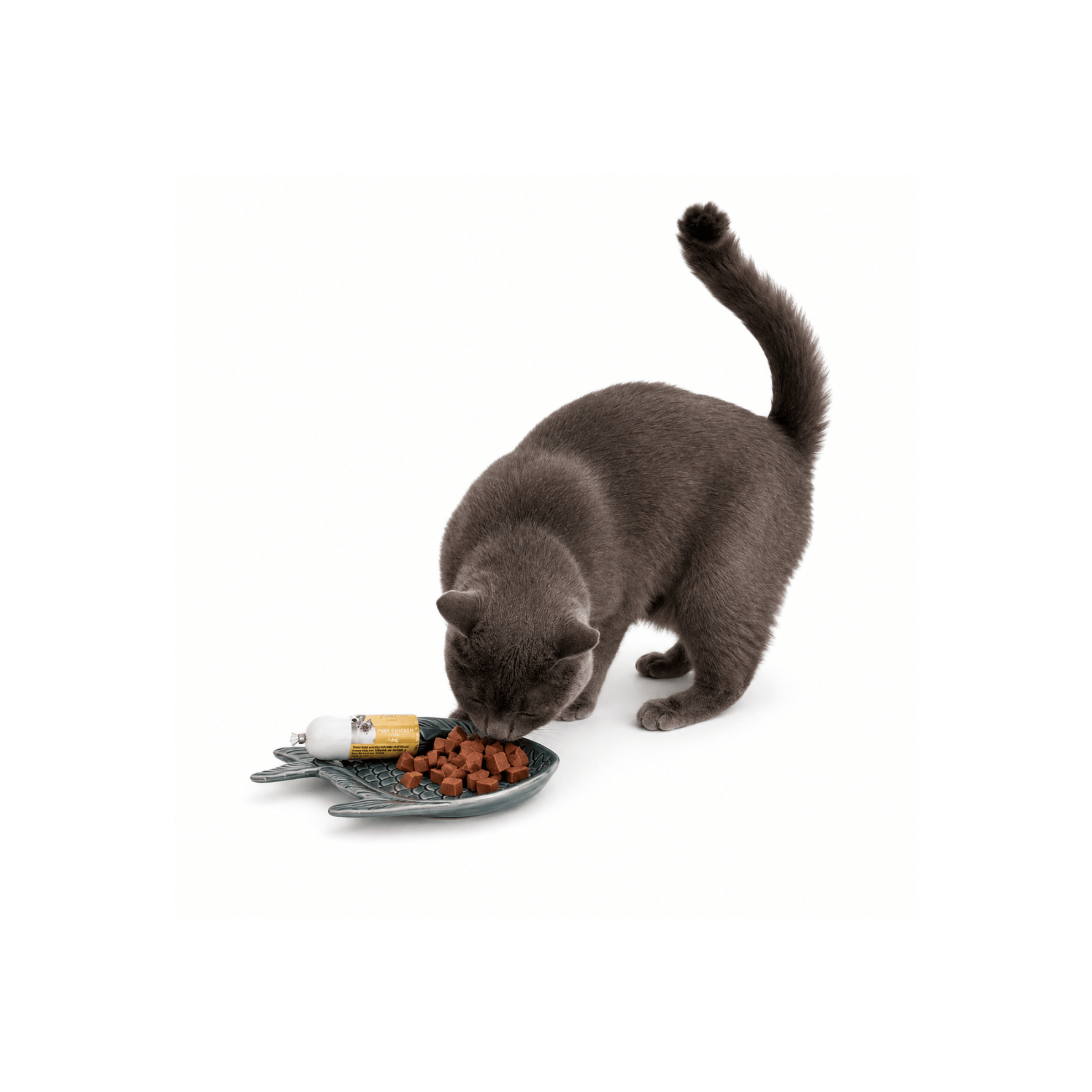 Feed’it & Treat Pure Chicken foderpølse med 92 procent kylling til kat