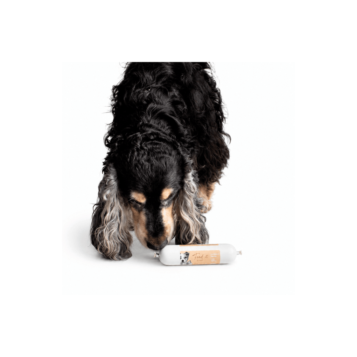 Feed’it & Treat Pure Turkey 100 g foderpølse med 92 procent kalkun til hund og kat