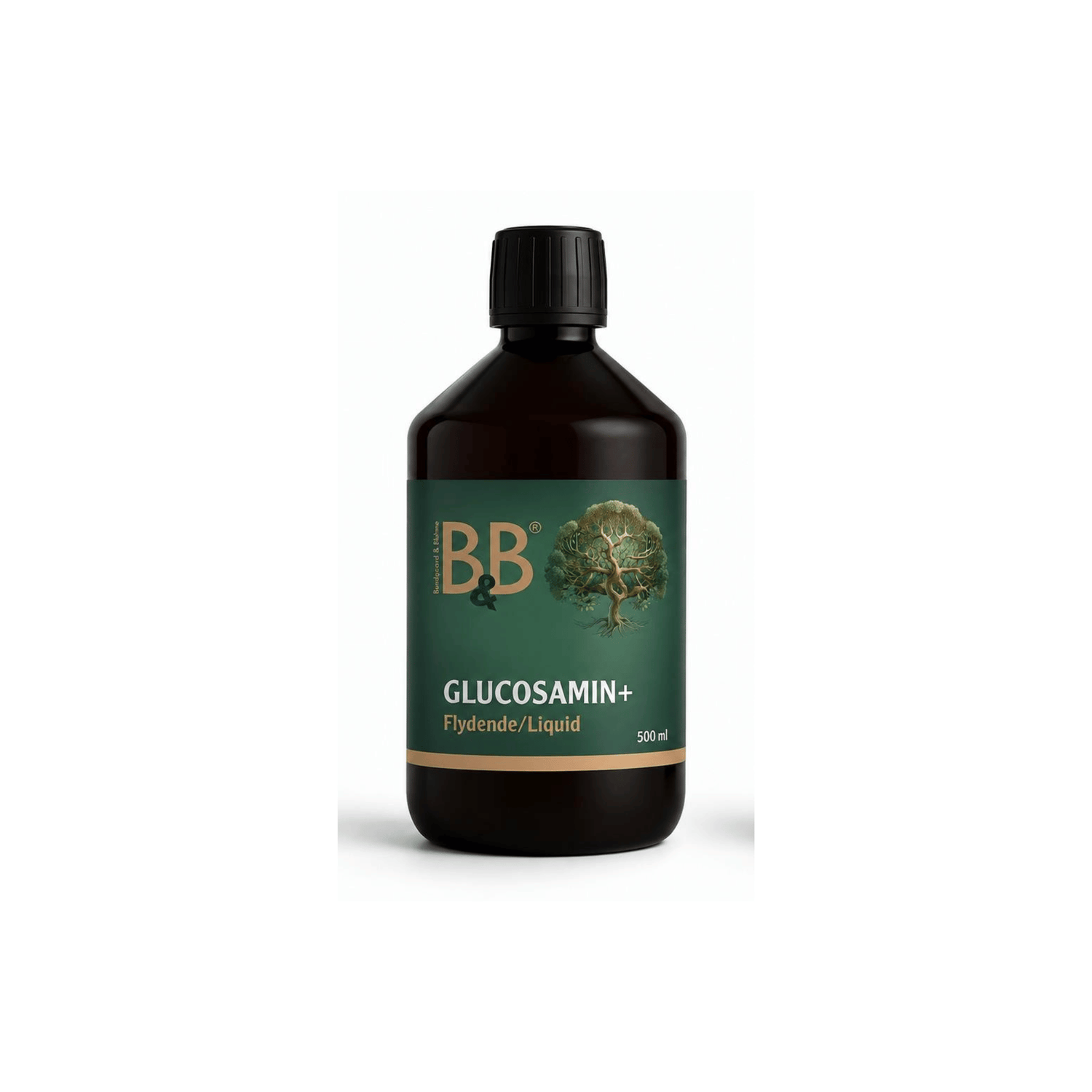 B&B Glucosamin+ Liquid flydende ledtilskud til hund med glucosamin MSM og chondroitin