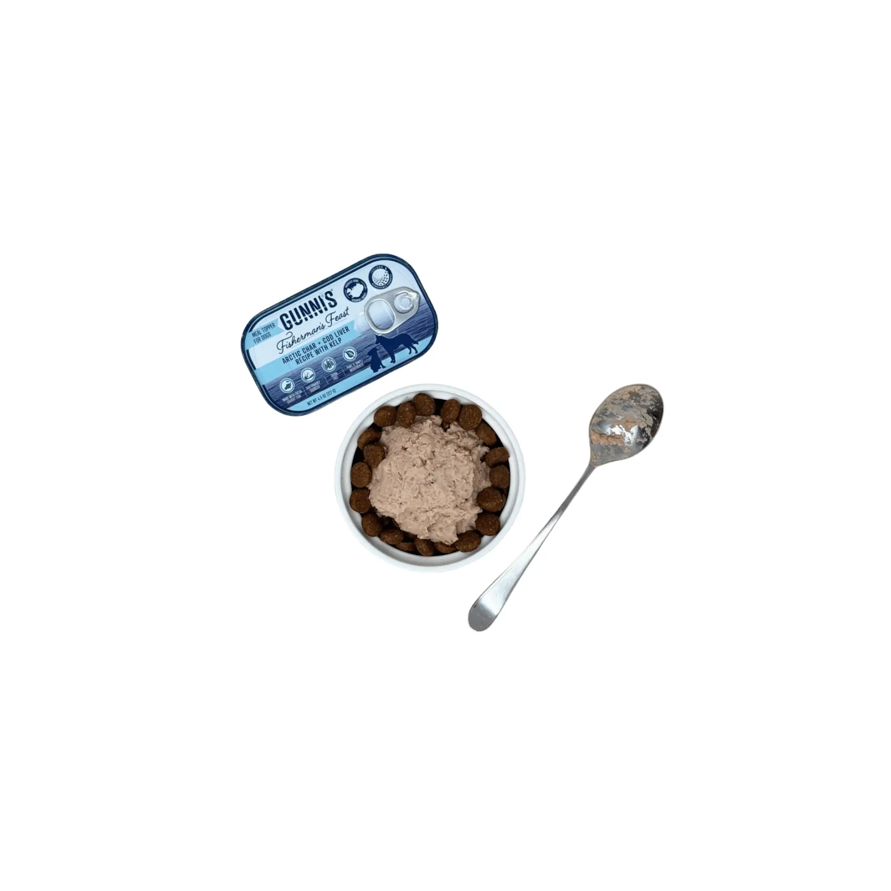 Gunnis Toppers Rødding & Torskelever med tang 127 gr. by Gunnis