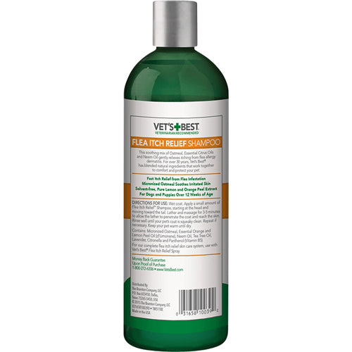 Vets Best kløe lindrende shampoo - 470 ml.