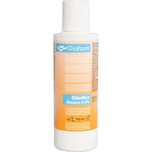 Diafarm Klorhexidin shampoo - 05% - 150 ml.