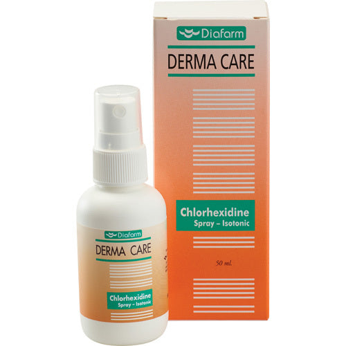 Diafarm Klorhexidin spray - isotonisk - 50 ml.