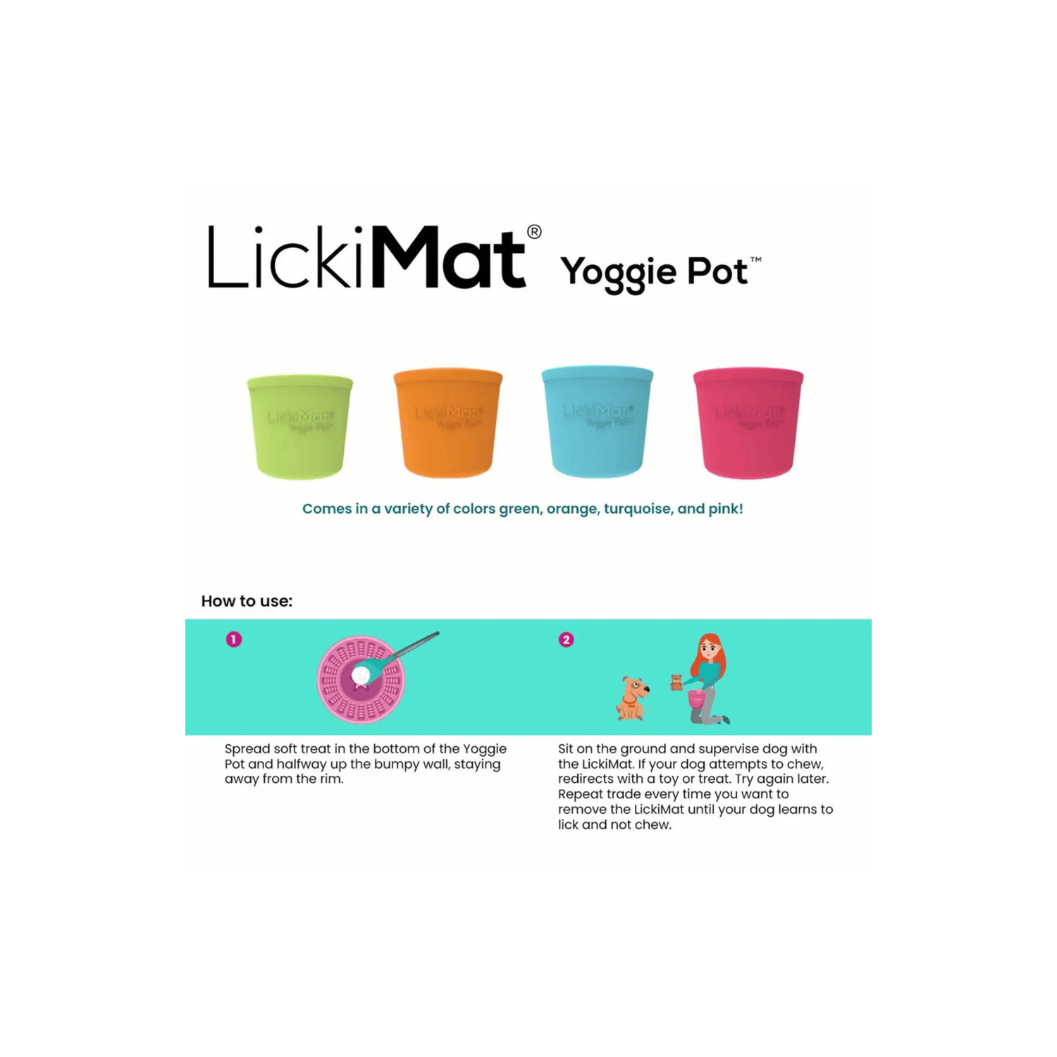 LickiMat Yoggie Pot